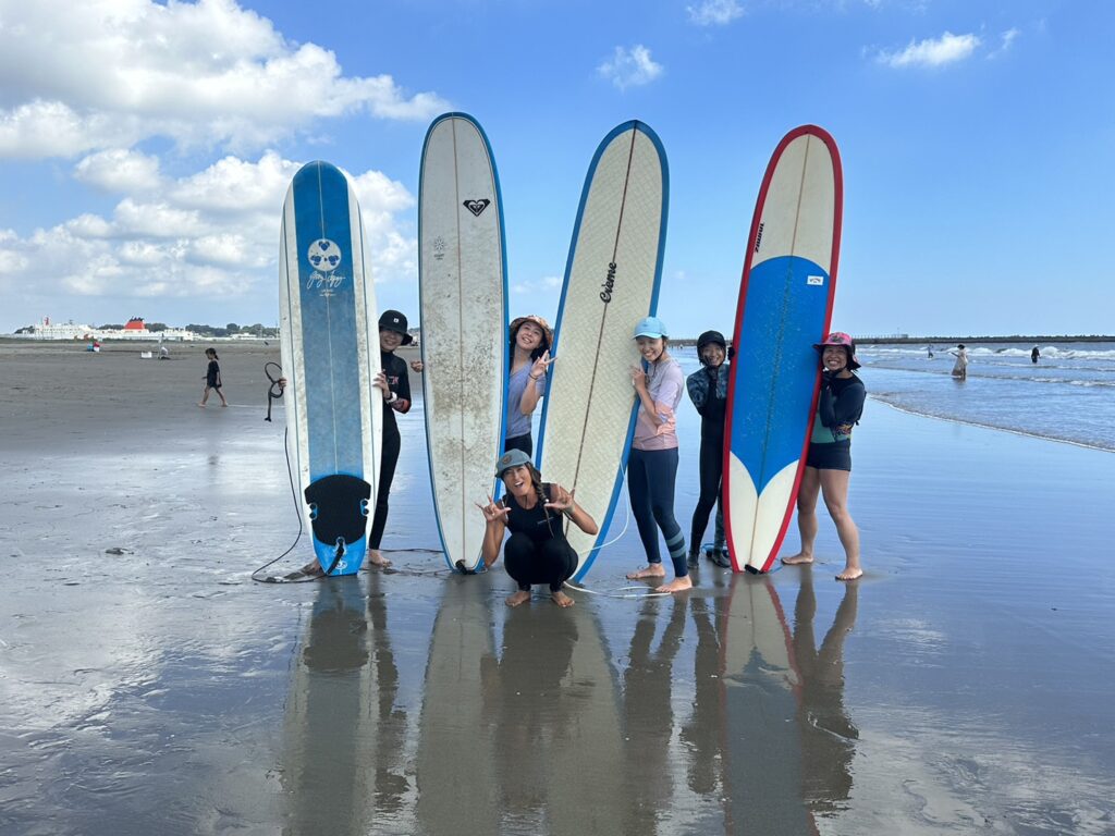 2023年9月18日(月・敬老の日) Beach Life サーフィンスクールスクール with Joy Surf